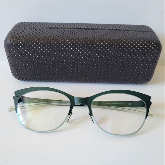 NWT Mykita SHIRLEY Moss Green Eyeglasses - Picture 2 of 11
